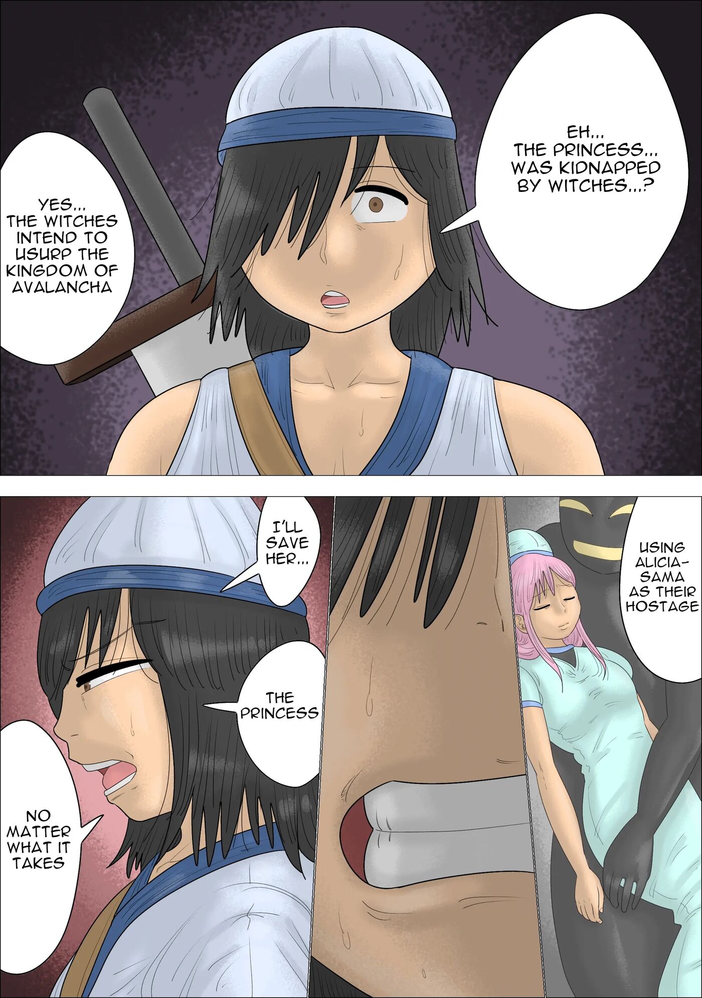 Reverse Ntr! The Hero Is Gender-bent By Magic In Front Of His Princess... Chapter 1000 Page 3
